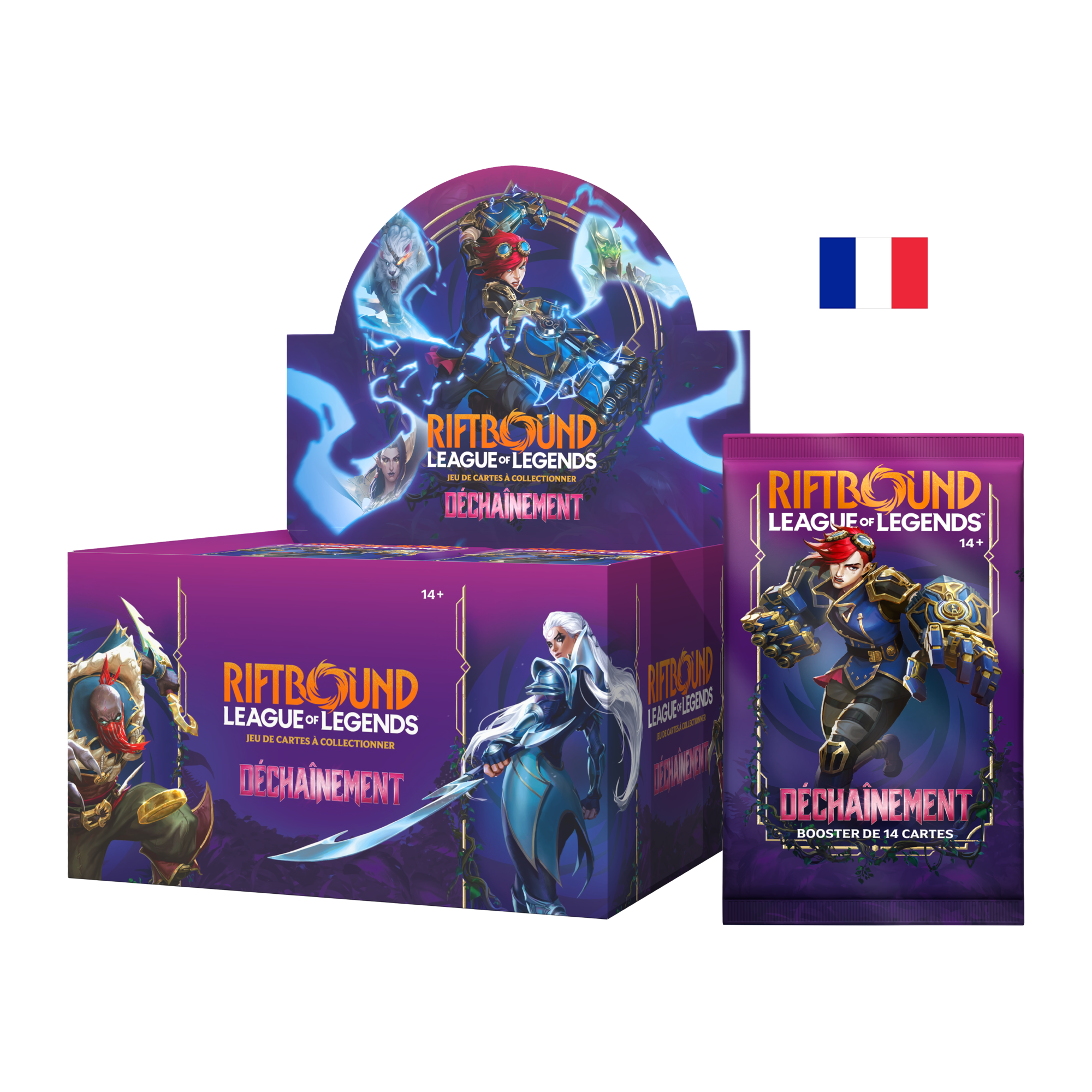 BOITE DE BOOSTER -DECHAINEMENT- RIFTBOUND FR